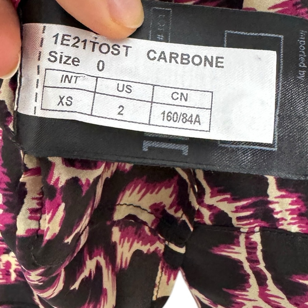 Ba&sh‎ Toste Print Long Sleeve Silk Top - Picture 5 of 8